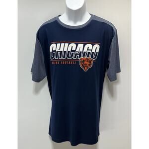 Chicago Bears NFL Football Logo Team Apparel Blue Athletic T-Shirt Men’s Size XL